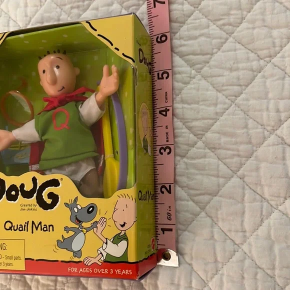 Disney’s Collectible Doug Quail Man Figure, Made by Mattel, New in Box - Picture 3 of 8